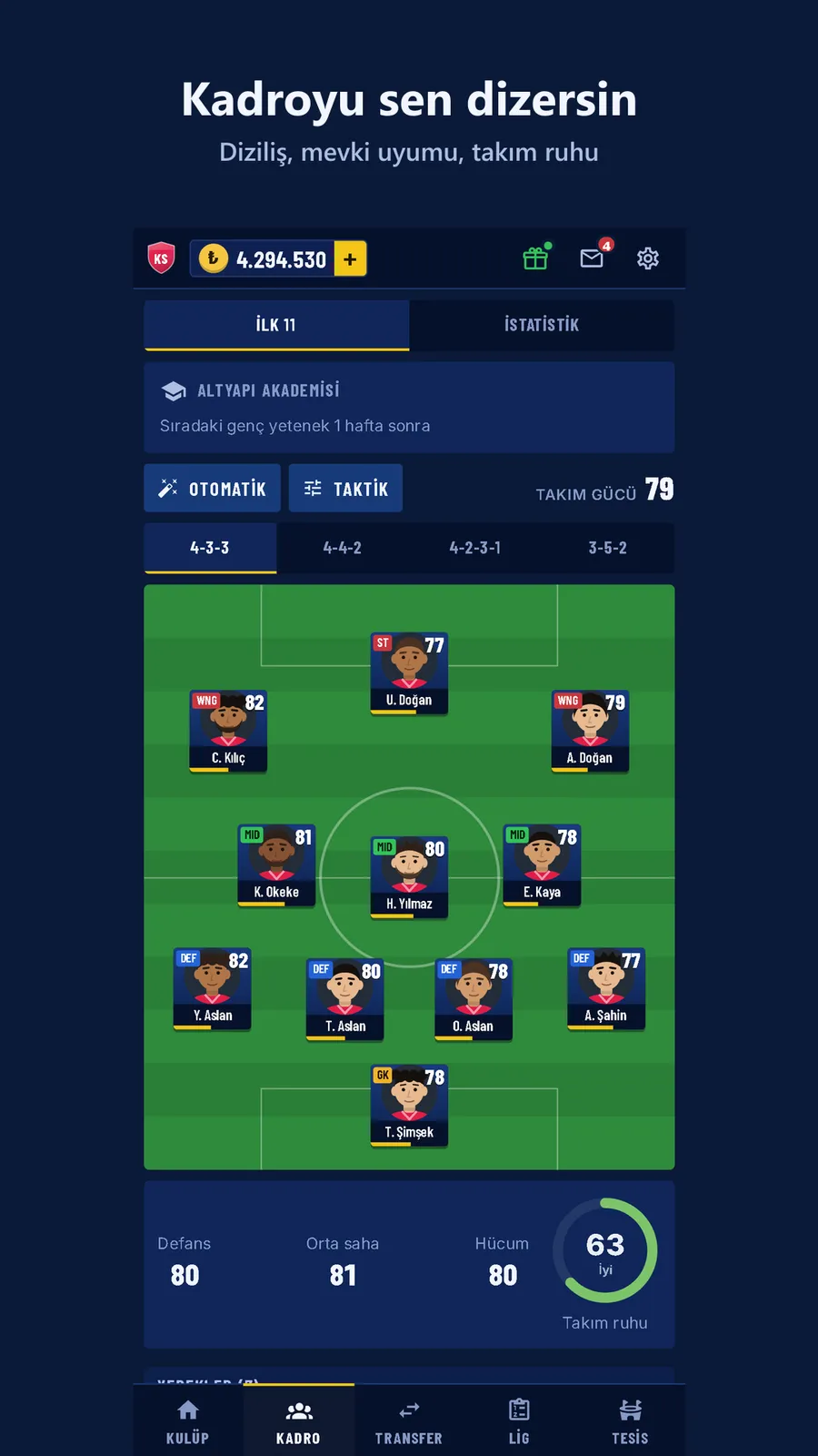 Patron FC: Kulüp Kur ekran görüntüsü 3